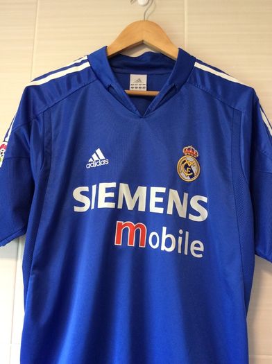 Real Madrid Jersey. Official Adidas Mens Third Jersey Season 2004-2005. Original From The Time. Not A Modern Day Remake.
