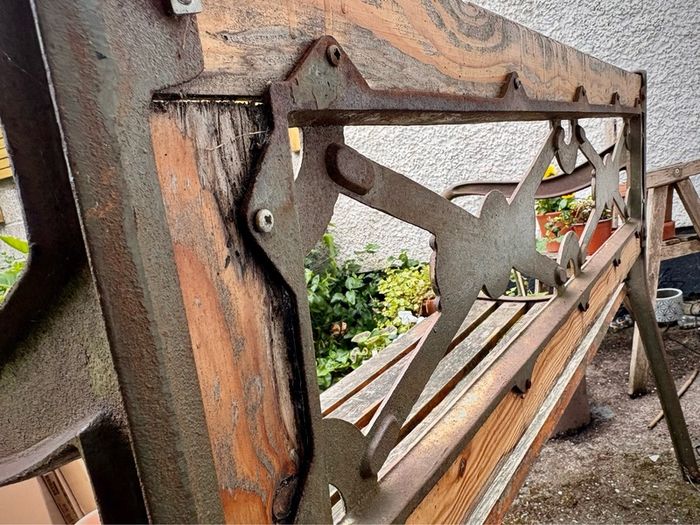 Cast Iron Garden Bench