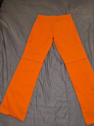 MISBHV Orange Straight-leg Trousers