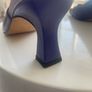 Vintage Celia Rubio Leather Sling Backs Image 4