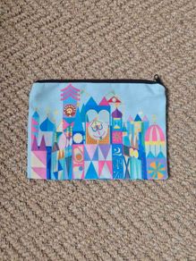 disney its a small world makeup bag