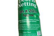 Windbreaker netting 2m x 20m (6'6''x 66') Black