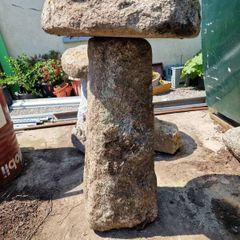 Granite Staddle mushroom stone 105cm tall