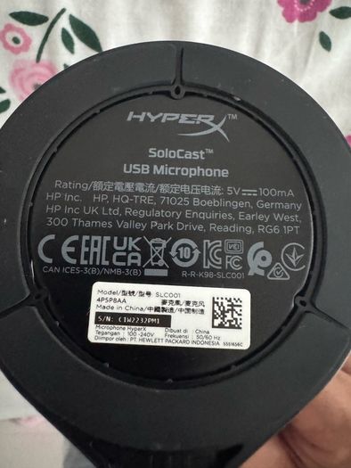 Hyper x solocast usb microphone