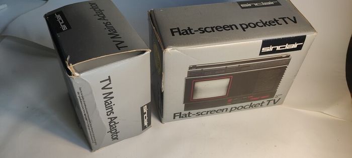 SINCLAIR Mini Portable TV - Vintage