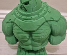 3D Printed Statue Bust (Unpainted) - Juggernaut