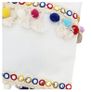 Brand New Anyasen fringe ribbon 2 pieces tassel ribbon colorful pompoms ribbon bobble ball Image 4