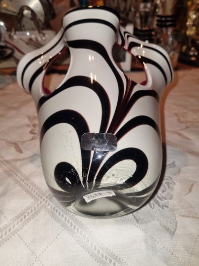 Newgrange Living Red Zebra Vase