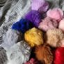 Fluffy pom poms for beanie hat etc. Pom pom for crafting Image 4