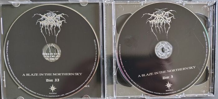 Darkthrone - A Blaze In The Northern Sky 2 x CD (2025) Remastered Reissue Norwegian Black Metal EX+