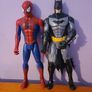 Spiderman and Batman action figures Image 5