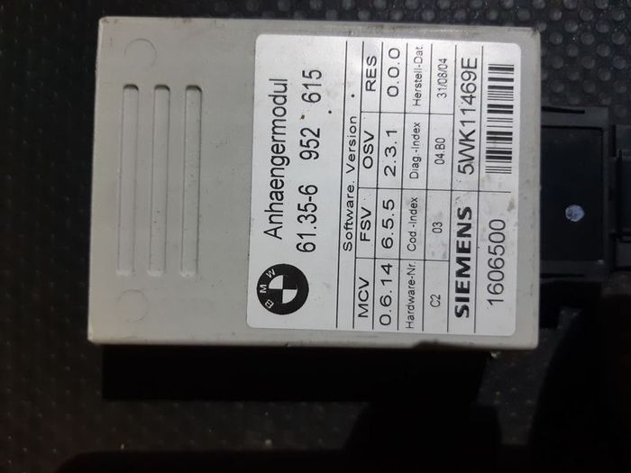 BMW 1 3 5 7 Series E60 E61 E65 E81 E87 E90 Trailer Towing Control Module AHM 4R
