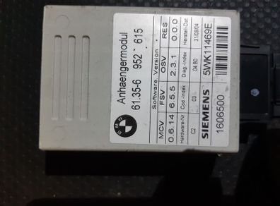 BMW 1 3 5 7 Series E60 E61 E65 E81 E87 E90 Trailer Towing Control Module AHM 4R