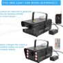 Smoke Machine,softeen Fog Machine with 6 Led Lights and 2 Wireless Remotes,Adjustable Colors and Lighting Modes,Supports Separate or Combination Operation of Fog and Lights,For Halloween, Christmas Image 5
