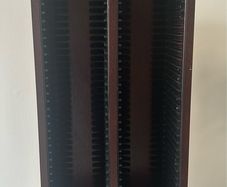 Vintage Mahogany 80-CD Storage Tower