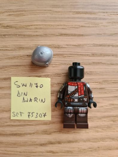 lego sw1170 Din Djarin Mandalorian, set star wars 75307