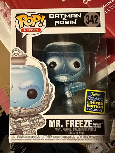 Mr Freeze 342 Batman & Robin Summer Convention Exclusive Funko