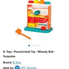 B Toys Pound a Ball educational.Toy