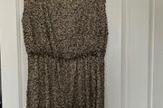 Gold Sequin Dress W118 by Walter Baker