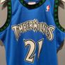 Kevin Garnett Minnesota Timberwolves Mitchell & Ness Original NBA Basketball Jersey Size L Image 3