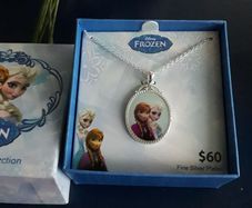 Brand new disney frozen pendant and chain
