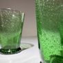 Vintage 1960s Green Controlled Bubble - Shot Glasses (Set of 5) Image 5