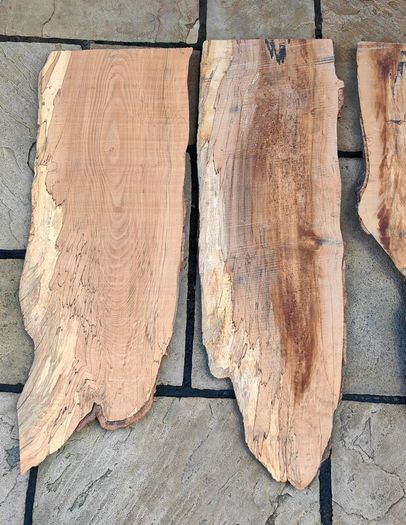 5 Live Edge Hardwood Slabs for Epoxy Resin / Coffee Tables