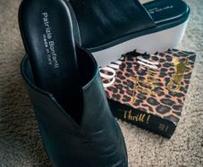 Patrizia Bonfanti Leather Platform Mules (Size 41)