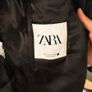 ZARA Black Overcoat Image 2