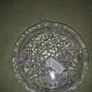 Crystal French ash tray . Image 2
