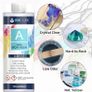 Epoxy Resin Kit 960ml Clear Crystal Resin Kit for Beginners Casting Resin Kit for Crafts Jewelry Making with Measuring Cups Image 2