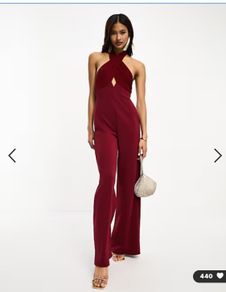 FOREVER21 amber jumpsuit with pockets Sz S (Fit 8-10UK) - Bnwt Rrp 34.99