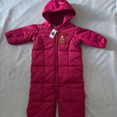 3-6months, With Tags Baby Gap Pink 'Warmest Bundler' Convertible Snowsuit/Footmuff