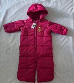 3-6months, With Tags Baby Gap Pink 'Warmest Bundler' Convertible Snowsuit/Footmuff