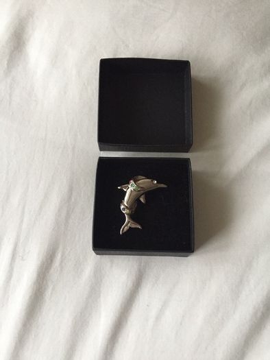 Dolphin Brooch