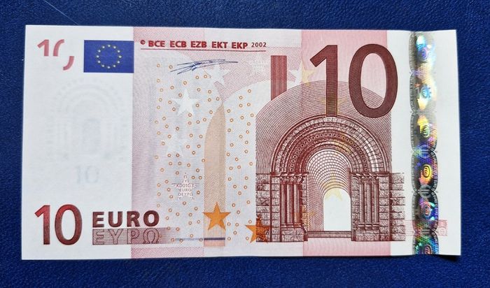 Ireland T 2002 Duisenberg 10 Euro Unc Banknote