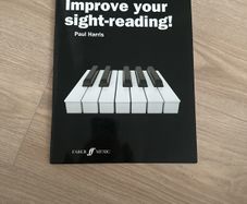 improve your sight reading by Paul Harris piano book