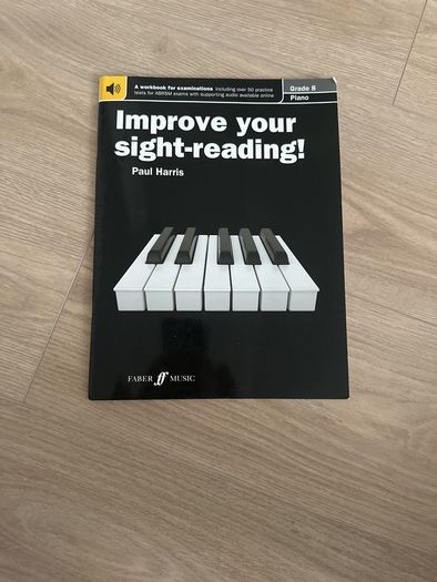 improve your sight reading by Paul Harris piano book