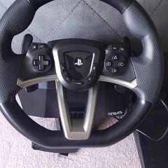 playstation steering wheel and peddles