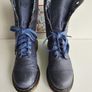 Dr Martens Triumph Aimilita fold over mirage floral biker boots UK8 EU42 US10 Image 2