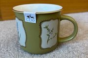 Brand New Carolyn Donnelly Eclectic Floral Mug