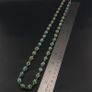 Vintage Venetian Style Skunk Eyes GlassBeads Necklace Image 8