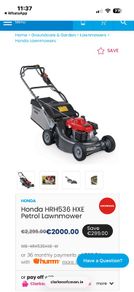 Honda lawnmower