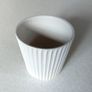 Light Pink & White Plant Pots. Image 6