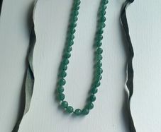 Noa Noa green beaded necklace