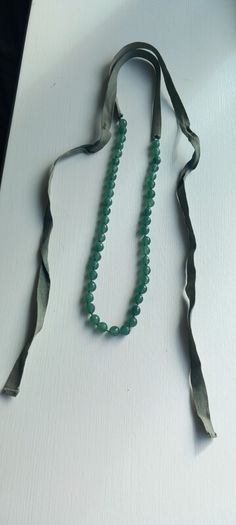 Noa Noa green beaded necklace