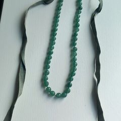 Noa Noa green beaded necklace