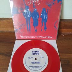 Thin Lizzy - The Farmer - 1990 Unofficial Release - Red Vinyl