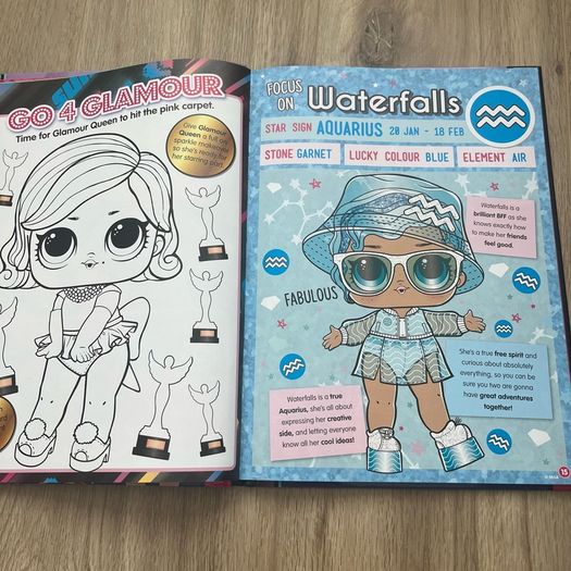 Bundle of 6 LOL Surprise Activity & Sticker Books + Sticker Booklet