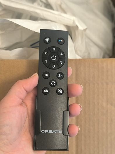 ceiling fan and light with Remote control, brand new still in box
